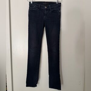 Goldsign “Misfit” Dark Wash Skinny Jeans Size 28 long